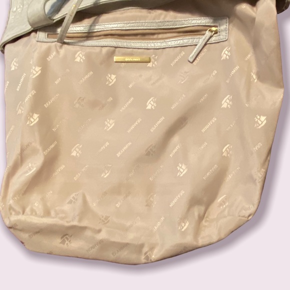 BRAHMIN White Bag Large Shoulder Pebble Off-White - Picture 7 of 13